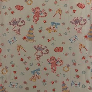 Roller Rabbit Wedding Theme Long Sleeve Pajama Set